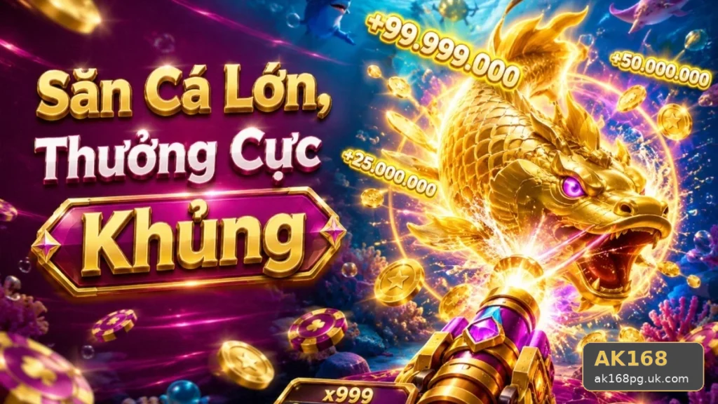 Bắn Cá AK168 Tại ak168pg.uk.com: Giải Thích Biểu Tượng, Tính Năng Và Quy Trình Săn Thưởng Theo Nguyên Tắc An Toàn