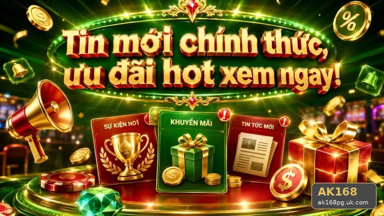 Hướng Dẫn AK168 Tại ak168pg.uk.com: Giải Thích Biểu Tượng, Tính Năng Và Quy Trình Thường Gặp Khi Đọc Tin Mới Cùng Điều Kiện Khuyến Mãi